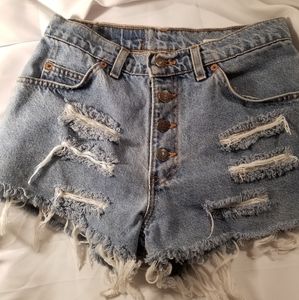 Levis 950 jean shorts